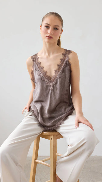 Solange Camisole - Espresso