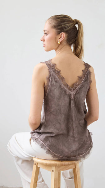 Solange Camisole - Espresso
