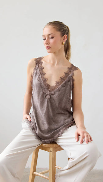 Solange Camisole - Espresso