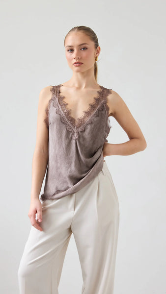 Solange Camisole - Espresso