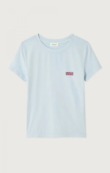 Baby Blue Vintage Logo T-Shirt