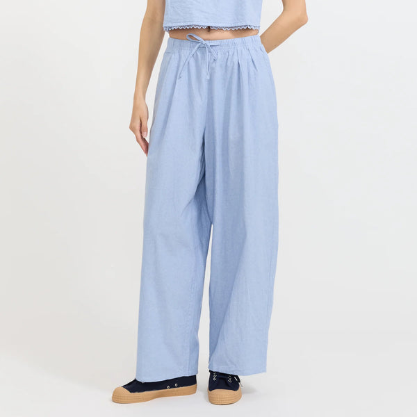 Femme Pantalon Azure