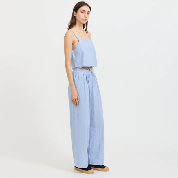 Femme Pantalon Azure