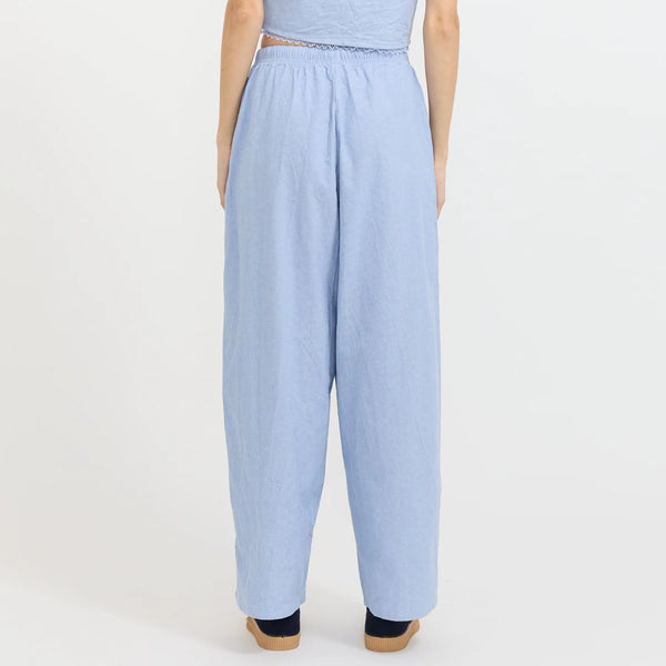 Femme Pantalon Azure