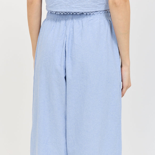 Femme Pantalon Azure