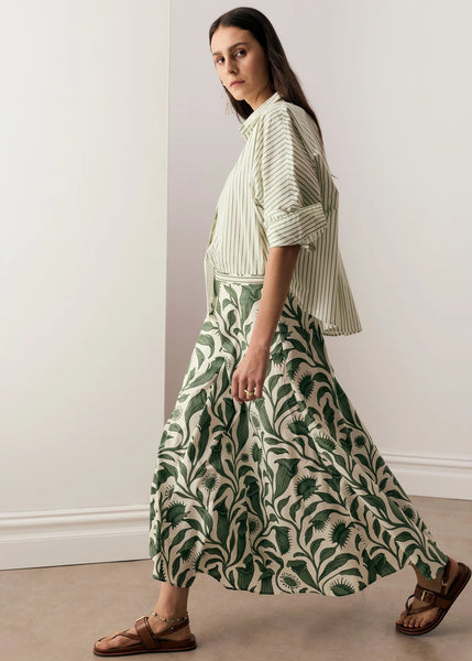 Botanica Shirt - Green Stripe