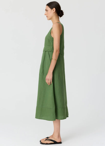 Frankie Double Layer Dress - Fern
