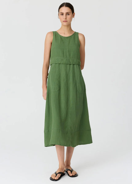 Frankie Double Layer Dress - Fern