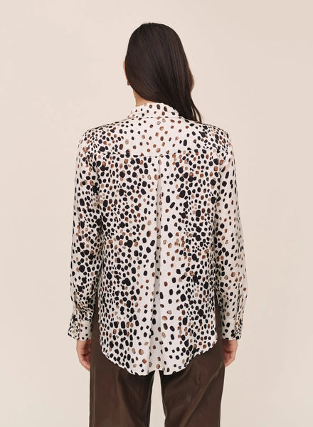 Long Sleeve Clean Shirt - Painted Spots