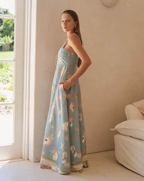 Sardinia Dress - Le Mare Blue