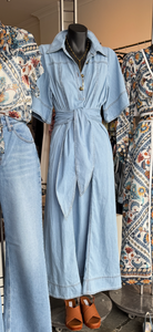 Cameo Dress - Light Chambray