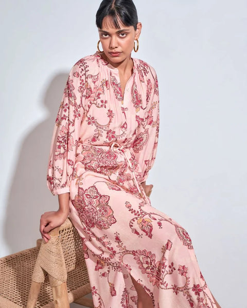 Haven Maxi Dress - Peony Paisley