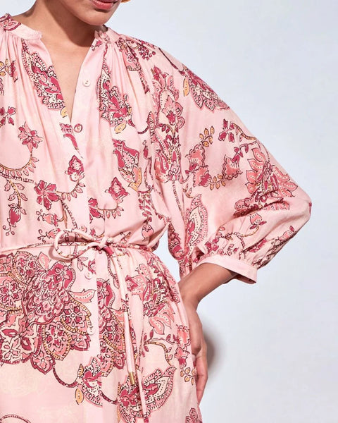 Haven Maxi Dress - Peony Paisley