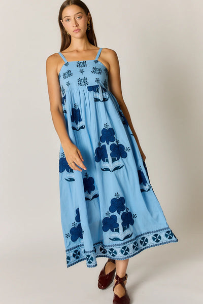 Alcaraz Sundress - Blue