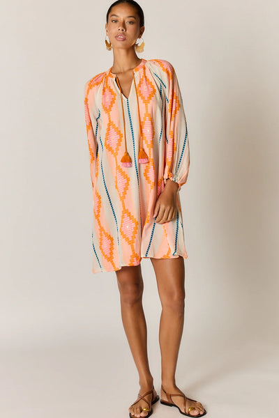Zeinert Tunic Dress - Orange