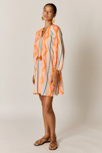 Zeinert Tunic Dress - Orange