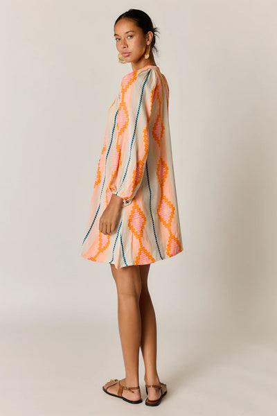 Zeinert Tunic Dress - Orange
