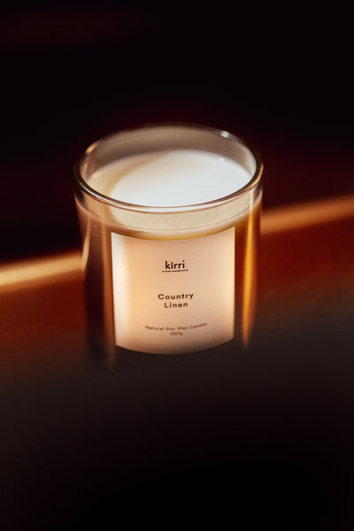 Country Linen Candle 220g