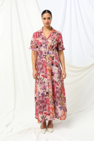Cecilia Dress - Cedar Mirage - et seQ fashion