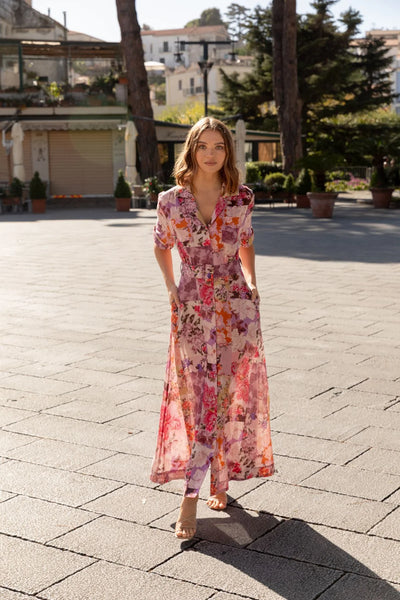 Cecilia Dress - Cedar Mirage - et seQ fashion