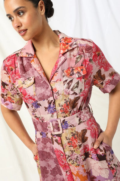 Cecilia Dress - Cedar Mirage - et seQ fashion