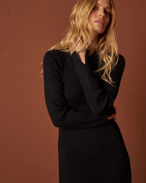 Black Long Sleeve Midi Dress 20% OFF AUTOMATICALLY APPLIED AT CHECKOUT