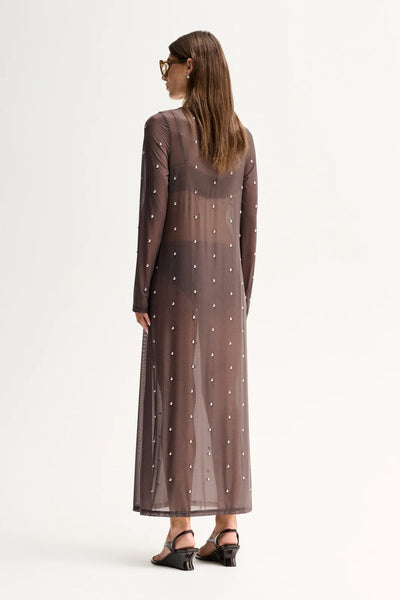 Rowe Long Sleeve Maxi Dress - Slate - et seQ fashion