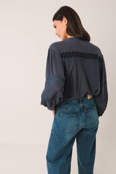 Indigo Blouse - et seQ fashion