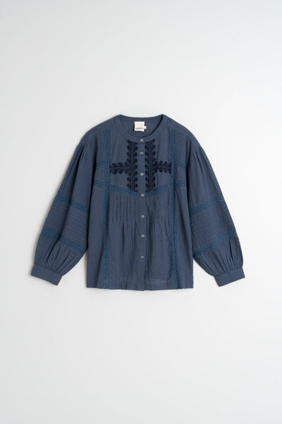 Indigo Blouse - et seQ fashion