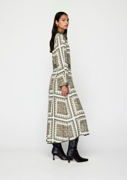 Leyla Midi Dress - Leyla Print