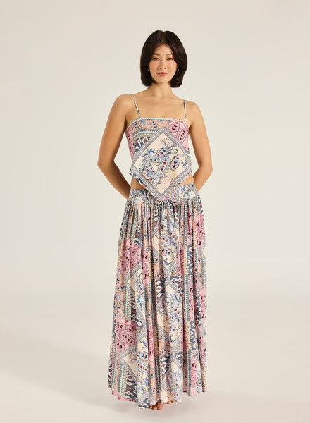 Solara Malina Maxi Skirt - Bandana - et seQ fashion