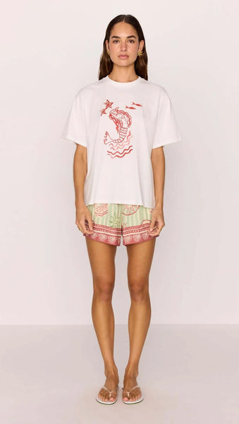 Soleil Tee - Mermaid Print