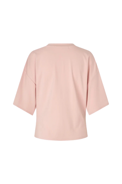 Missouri Front Gathered Tee - Crystal Pink