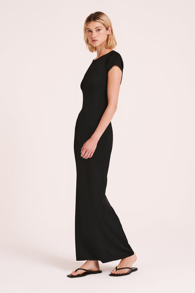 Nabila Knit Dress - Black A FURTHER 15% OFF AUTOMATICALLY APPLIED AT CHECKOUT