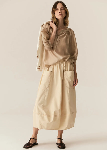 Elea Top - Pebble