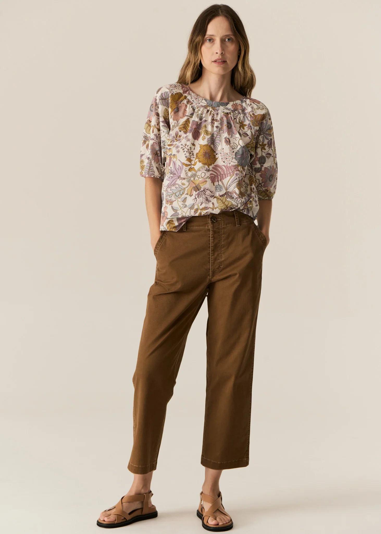 Fern Tapered Pants - Espresso