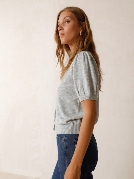 Short Melange Cardigan - 30% OFF AUTOMATICALLY APPLIED AT CHECKOUT