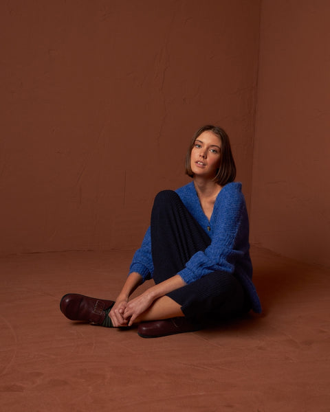 Cardigan - Azul