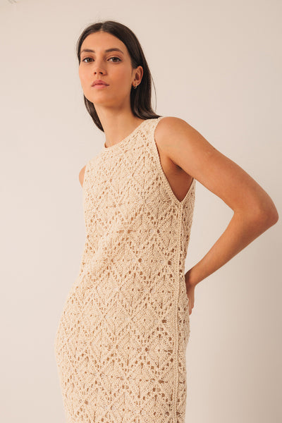 Crochet Midi Dress - et seQ fashion