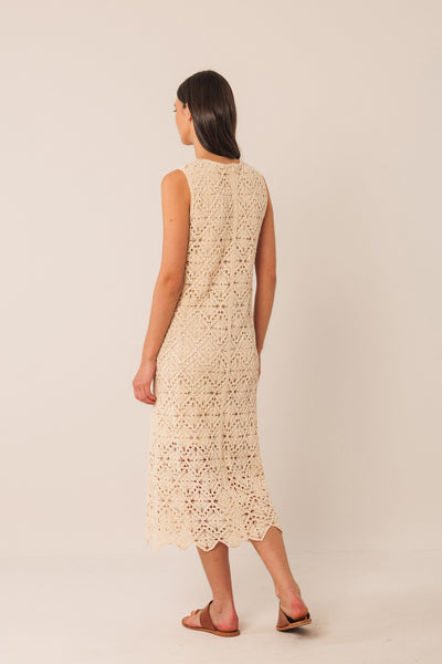 Crochet Midi Dress - et seQ fashion