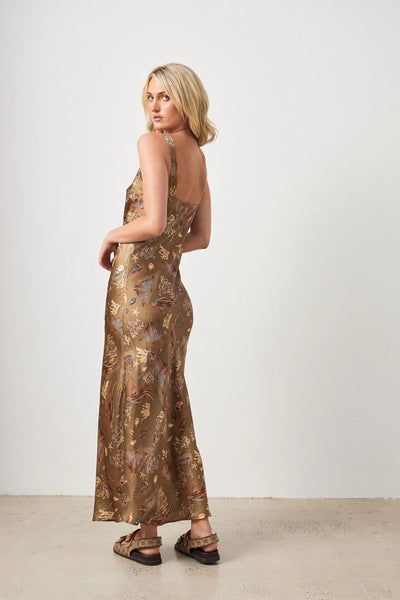 Centrals Dress - Sealife Khaki - 30% OFF AUTOMATICALLY APPLIED AT CHECKOUT