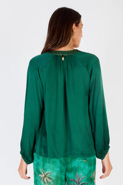Marigold Shirt - Green - 30% OFF AUTOMATICALLY APPLIED AT CHECKOUT