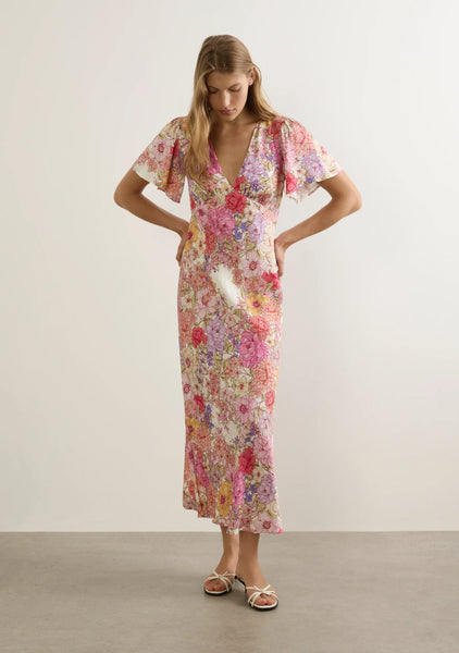 Calais Midi Dress - Floral