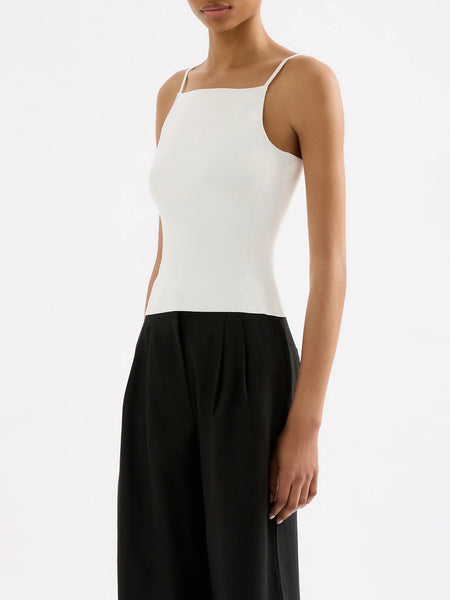 Amory Knit Cami - Salt