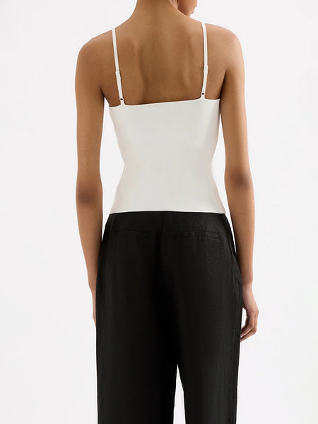 Amory Knit Cami - Salt