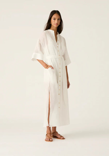Alessia Maxi Dress - White - A FURTHER 15% OFF AUTOMATICALLY APPLIED AT CHECKOUT