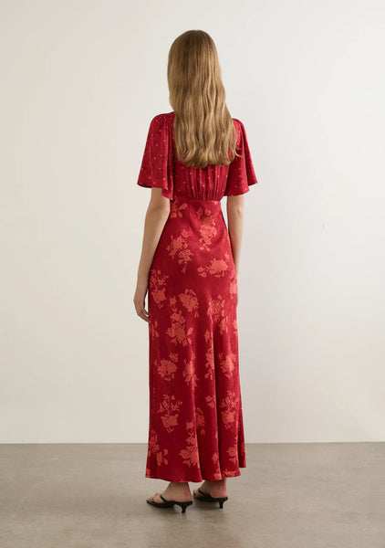 Rhea Maxi Dress - Wine - et seQ fashion
