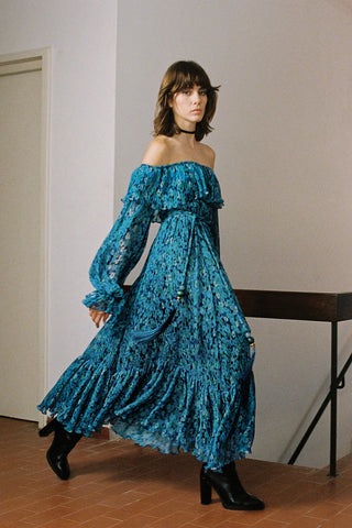 Jemima Dress - Turquoise