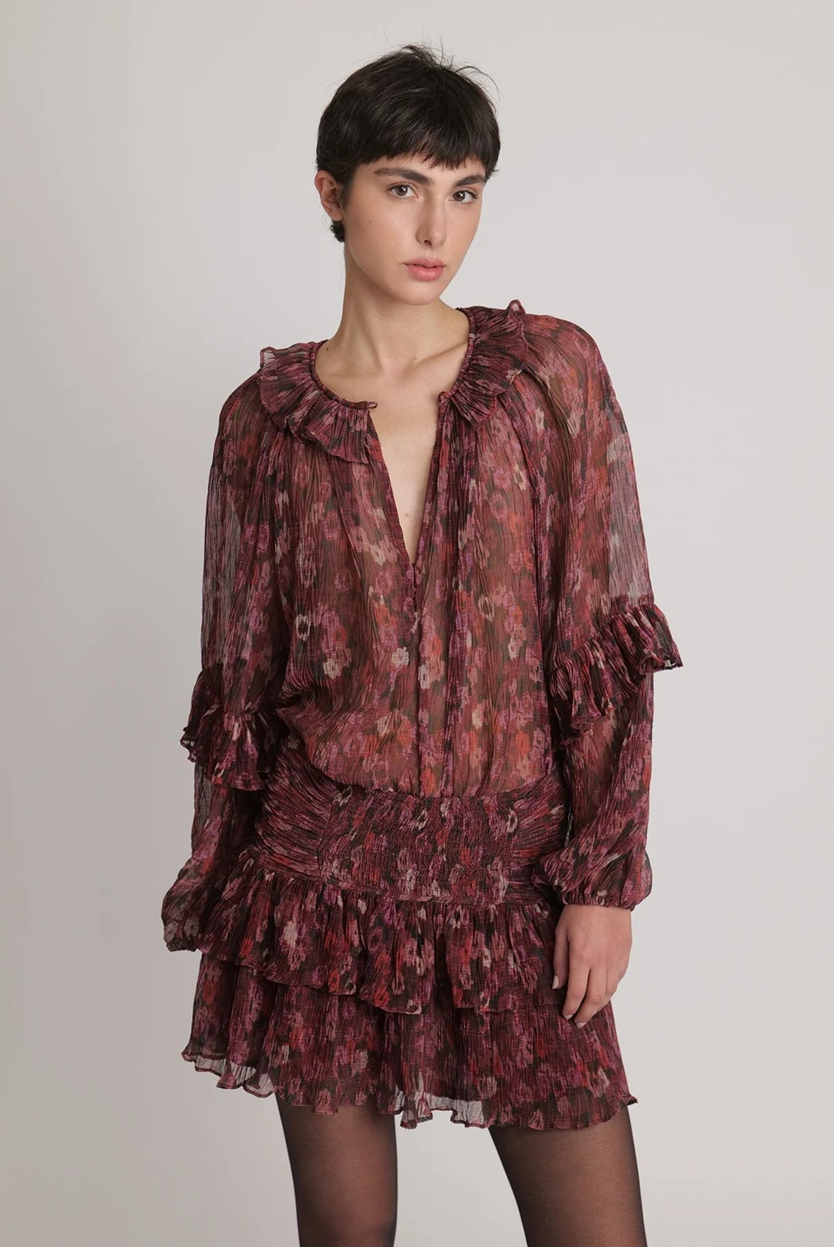Reggae Top - Ruby Print – et seQ fashion