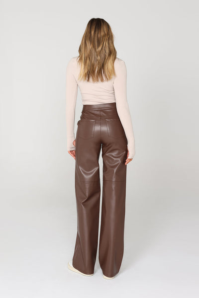 Sadie Pants - Choc - et seQ fashion